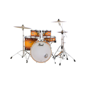 Pearl DMP925SPC-225 Decade Maple 5-Pcs Shell Pack (2218B/1007T/1208T/1616F/1455S), Classic Satin Amburst