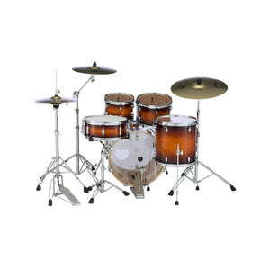 Pearl EXL705NP/C-222 Export EXL 5-Pc Shell Pack (2016B/1007T/1208T/1414F/1455S), Gloss Tobacco Burst