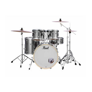 Pearl EXX725SP/C-21 Export EXX 5-Piece Shell Pack (2218B/1007T/1208T/1616F/1455S), Smokey Chrome