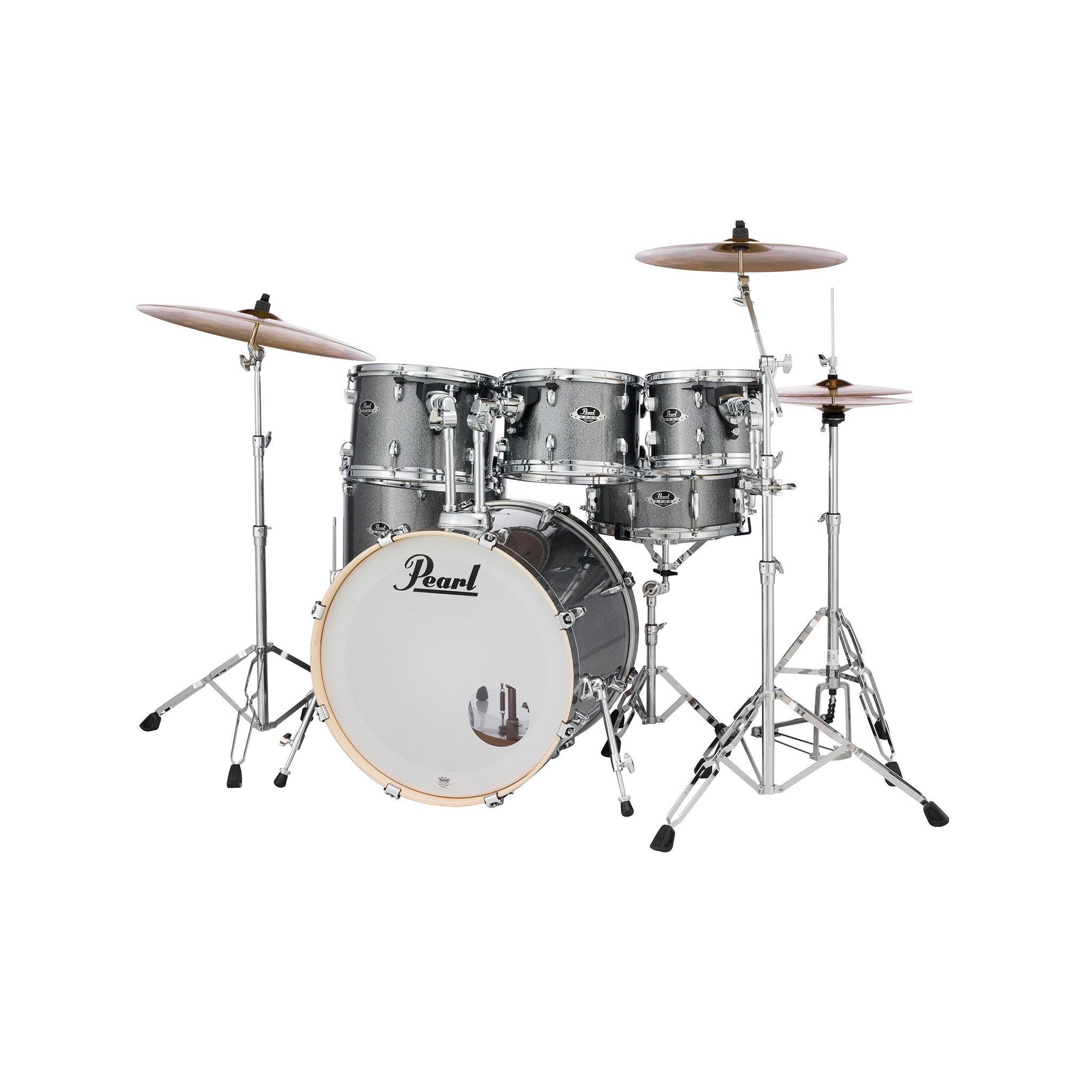 Pearl EXX785PC-708 Export EXX 5-Pcs Shell Pack(1814B/1007T/1208T/1412F/1350S), Grindstone Sparkle