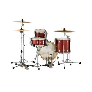 Pearl MDT764PC-704 Midtown 4-Piece Shell Pack (1614B/1007T/1312T/1355S), Black Cherry Glitter