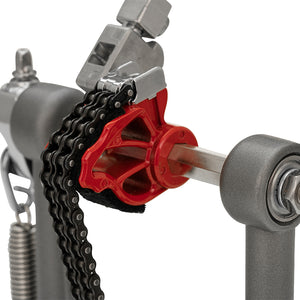 Pearl P-1030R Eliminator Solo Single Pedal, Red Pedal