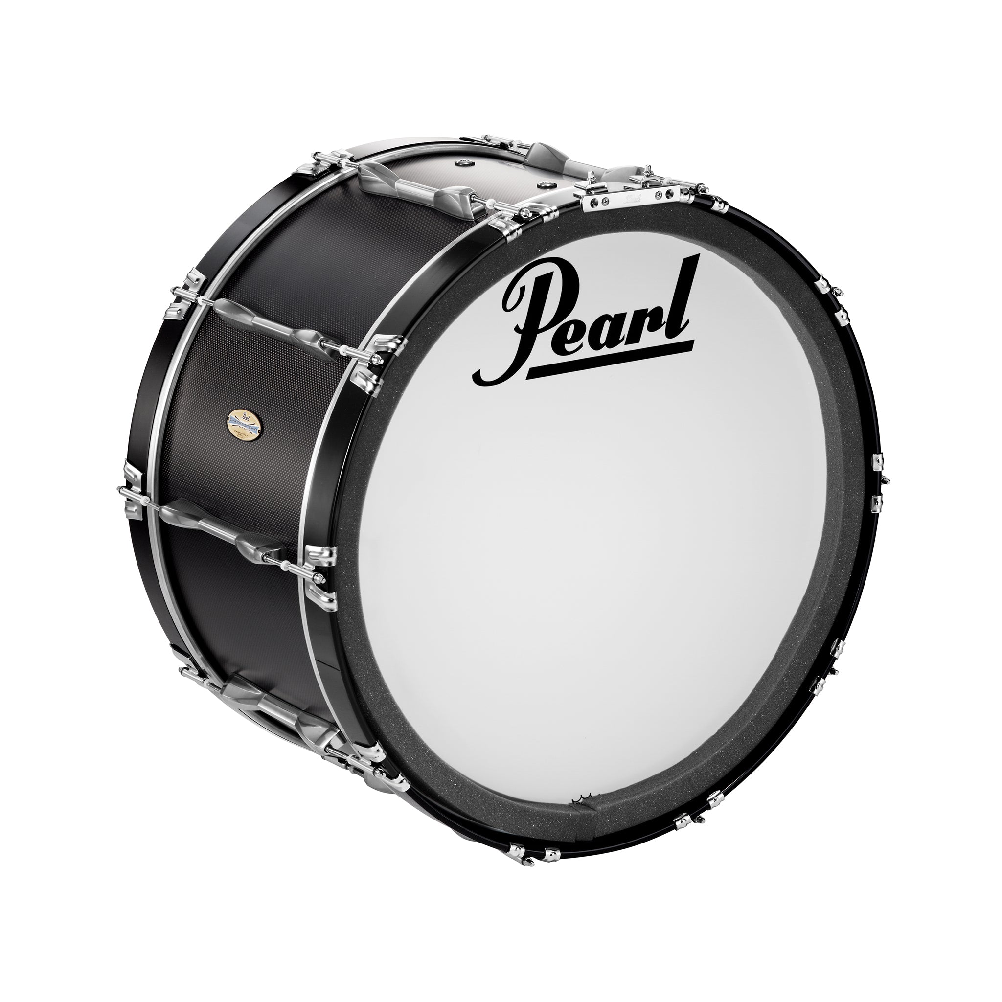 Pearl PBDCP2214A-301 22x14inch Championship CarbonPly Marching Bass Drum w/o Carrier, Carbon Fiber