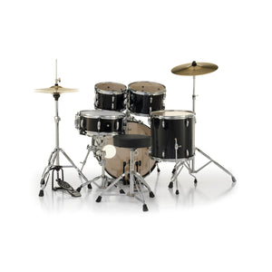 Pearl RS505BC/C #31 Roadshow 5pcs Drum Kit w/Hardware & Cymbal(14HH/16CR/20R), Jet Black