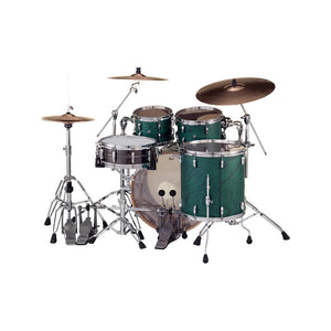 Pearl STS924XSP/C-851 SST 4-Piece Shell Pack w/o Snare (2216BX/1007T/1208T/1616F), Emerald Ash