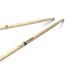 Promark PW7AW Shira Kashi Oak 7A Drumsticks, Wood Tip