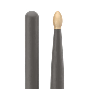 Promark TX5AW-GRAY Hickory 5A Drumsticks, Wood Tip, Gray