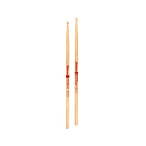 Promark TX717W Hickory 717 Rick Latham Drumsticks, Wood Tip