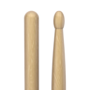Promark TX747W Hickory 747 Rock Drumsticks, Wood Tip