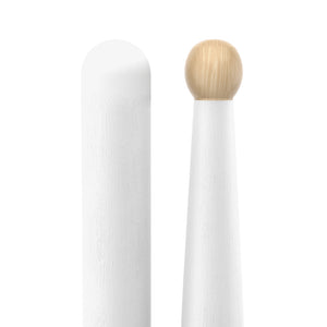 Promark TXDC17W-WHITE Hickory System Blue - Scott Johnson Marching Stick, White
