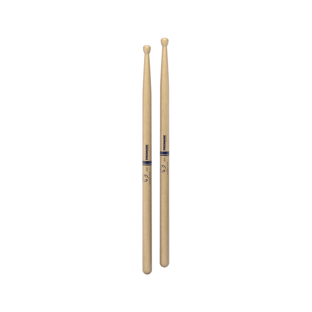 Promark TXDC51W Hickory System Blue Marching Stick