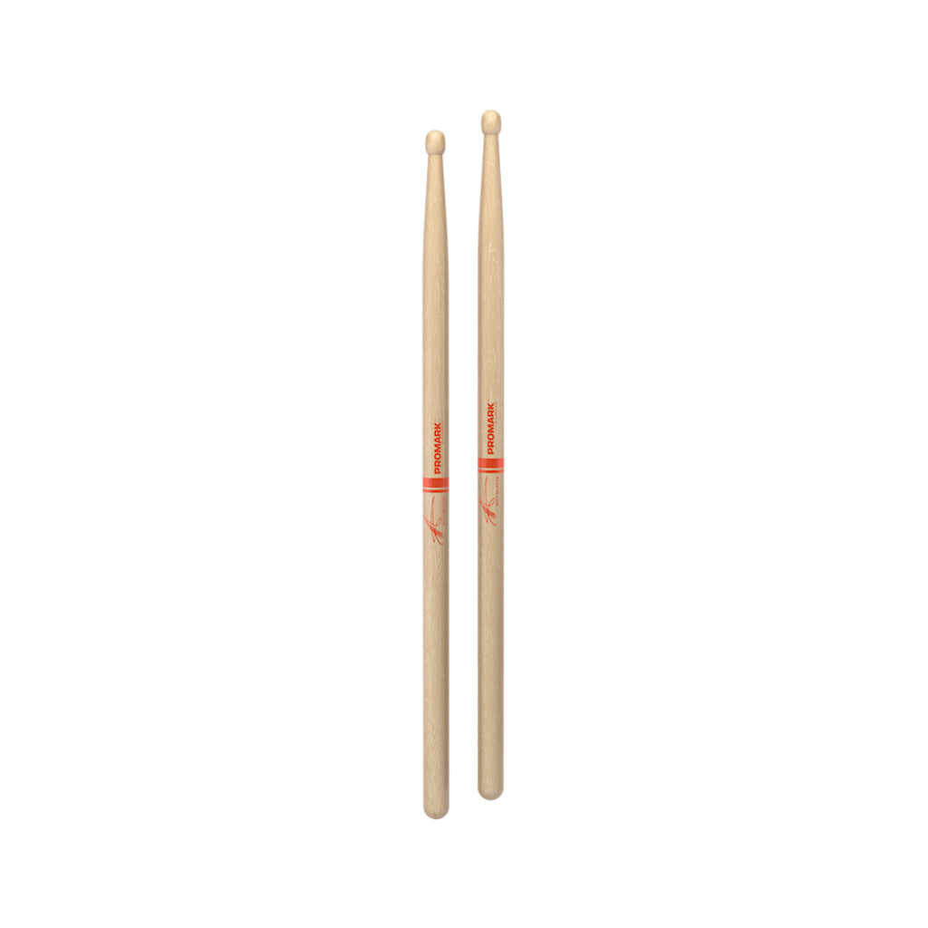 Promark TXMHW Matt Halpern Hickory Drumsticks, Wood Tip