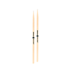 Promark TXR5AN Hickory 5A The Natural Nylon Tip Drumstick