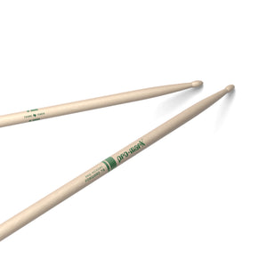 Promark TXR7AW Hickory 7A The Natural Wood Tip Drumstick