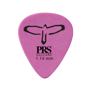PRS Standard Delrin Guitar Picks, Purple, 1.14mm, Pack of 12
