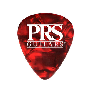 PRS Celluloid Guitar Picks, Red Tortoise, Thin, Pack of 12