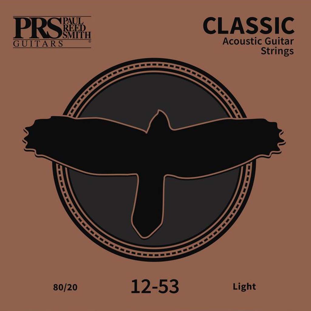 PRS Classic Acoustic Guitar Strings 80/20, Light .012-.053