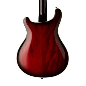 PRS SE Hollowbody Standard Electric Guitar w/Case, Fire Red Burst