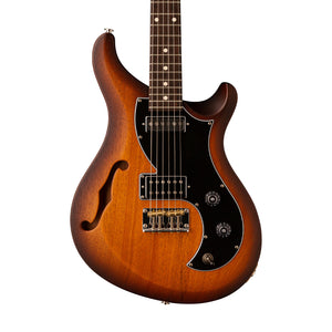 PRS S2 Vela Satin Semi-Hollow Electric Guitar w/Bag, McCarty Tobacco Sunburst