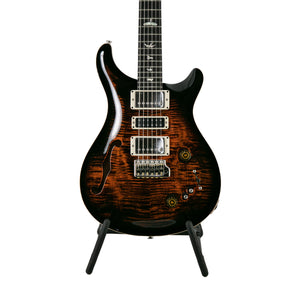 PRS Special Semi-Hollow Electric Guitar w/Case, Custom Color, Black Amber