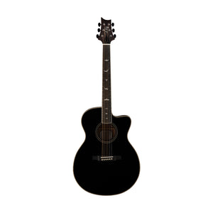 PRS SE A20 Angelus Acoustic Guitar w/Black Top & Bag, Satin Black