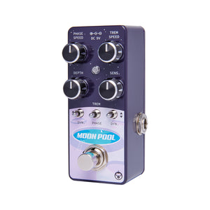 Pigtronix Moon Pool Tremvelope Phaser Guitar Effects Pedal