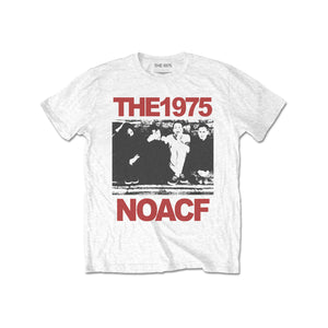 Rockoff The 1975 Unisex T-Shirt: NOACF, White