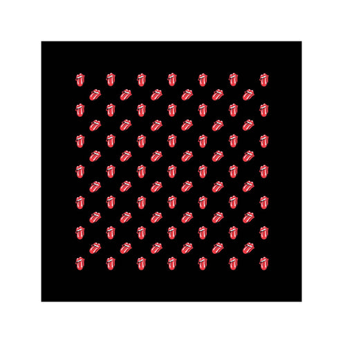 Rockoff The Rolling Stones Unisex Bandana: Tongues, Black