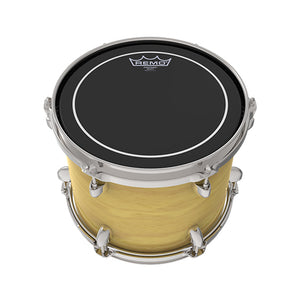 Remo ES-0606-PS 6inch Batter Pinstripe Ebony Drum Head