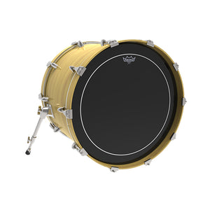 Remo ES-0606-PS 6inch Batter Pinstripe Ebony Drum Head