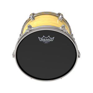 Remo ES-1016-00 16Inch Ambassador Ebony Bass Drum Head