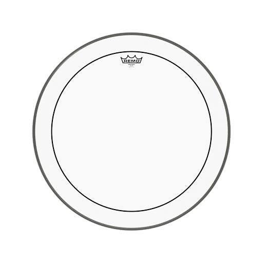 Remo PS-1322-00 22Inch Pinstripe Clear Batter Bass Drum Head