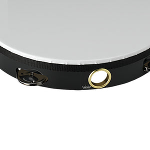 Remo TA-5110-Ml 10Inch Economy Tambourine Quadura, Single-Row Jingles
