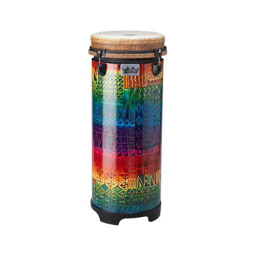 Remo TU-1110-17 10Inch Valencia 100-Series Tunable Tubano, Rainbow