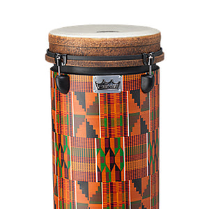 Remo TU-1110-PM 10Inch Tubano, Drumkey Tuned, Fabric Kintekloth