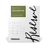 Rico Reserve Soprano Saxophone Reeds, Strength 2.5, Box Of 10