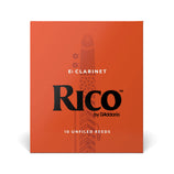 Rico Eb Clarinet Reeds, Strength 2.5, Box Of 10