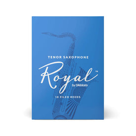 Rico Royal Tenor Saxophone Reed, Strength 3.0, Box of 10