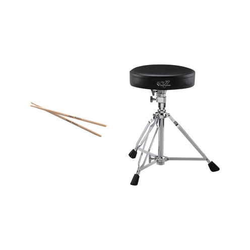 Roland DAP-2X V-Drums Accessory Package, Throne & Sticks