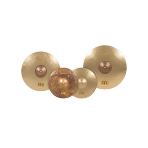MEINL Cymbals BV-141820SA Byzance Vintage Sand Cymbal Set (14" Sand Hat/18" Sand Thin Crash/ 20" Sand Ride)