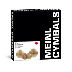 MEINL Cymbals BV-141820SA Byzance Vintage Sand Cymbal Set (14" Sand Hat/18" Sand Thin Crash/ 20" Sand Ride)