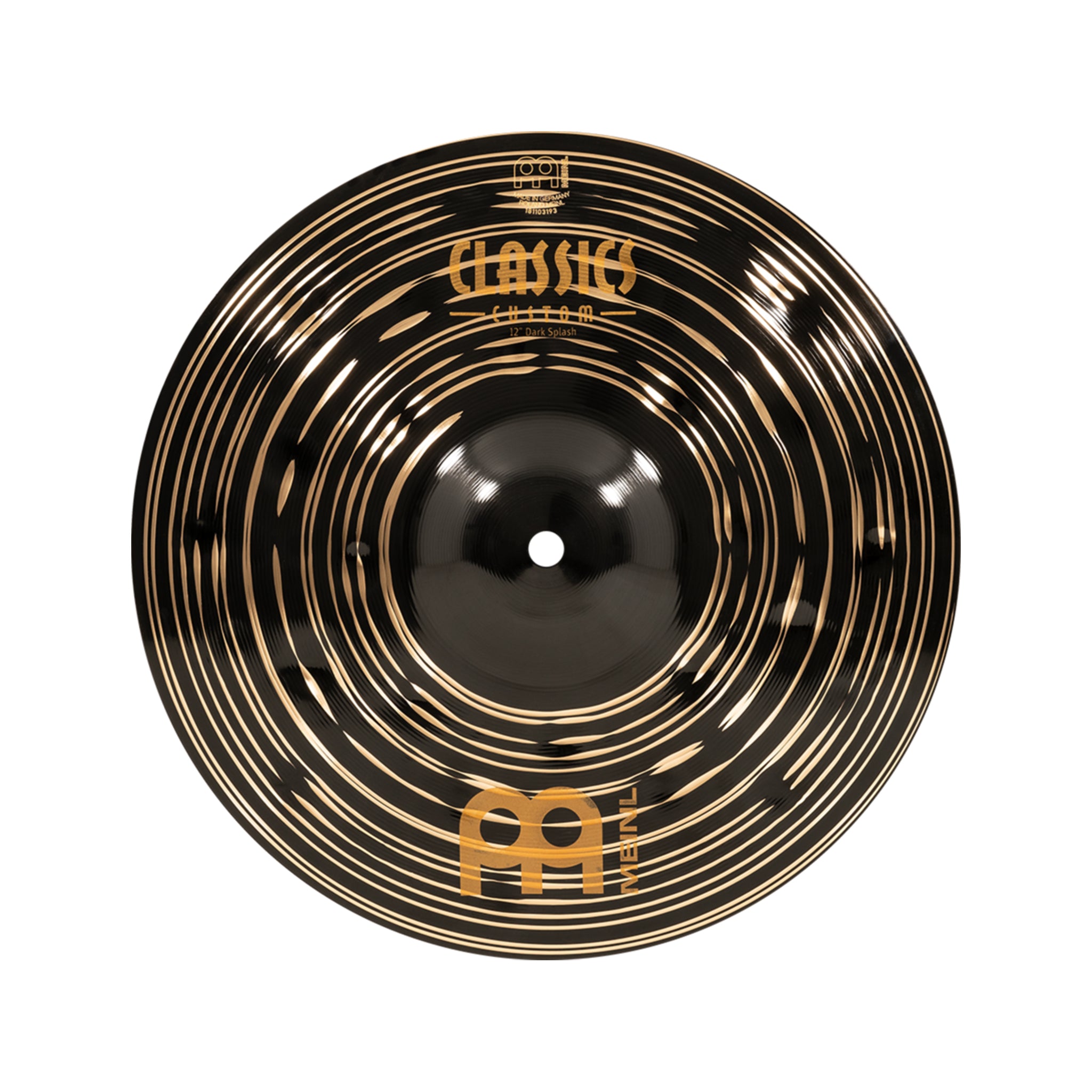 MEINL Cymbals CC12DAS 12inch Classics Custom Dark Splash