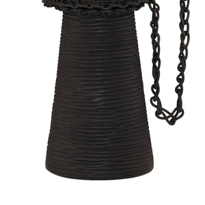 MEINL Percussion HDJ3-M 10inch Rope Tuned Headliner Series Wood Djembe, Black River Series