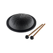 MEINL Sonic Energy MSTD1BK 5-1/2inch Mini Steel Tongue Drum, C Major, Black