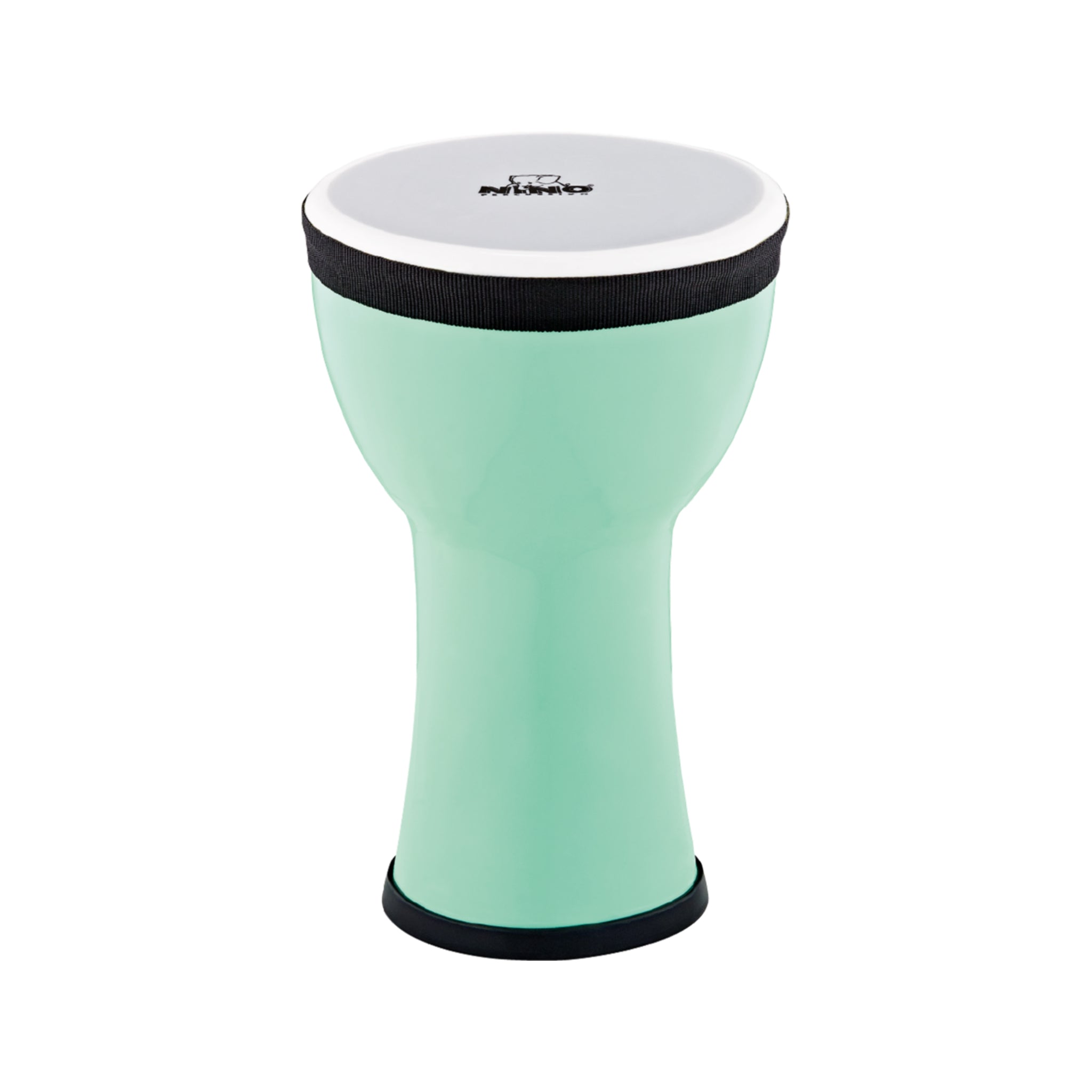 NINO Percussion NINO-EMDJ-SF 6inch Elements Mini Djembe, Plastic Head, Sea Foam