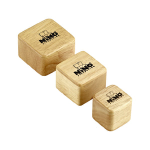 NINO Percussion NINO507 Wood Shakers 3pcs Set, Square