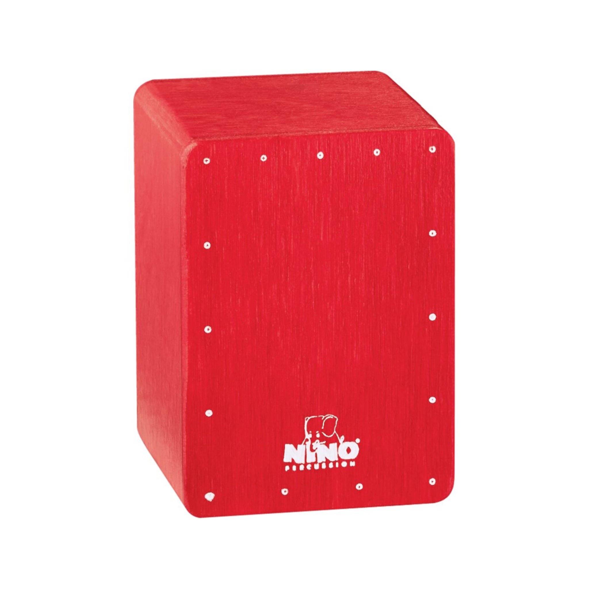 NINO Percussion NINO955R Mini Cajon Shaker, Red