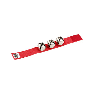 NINO Percussion NINO961R Wrist Bells, Red