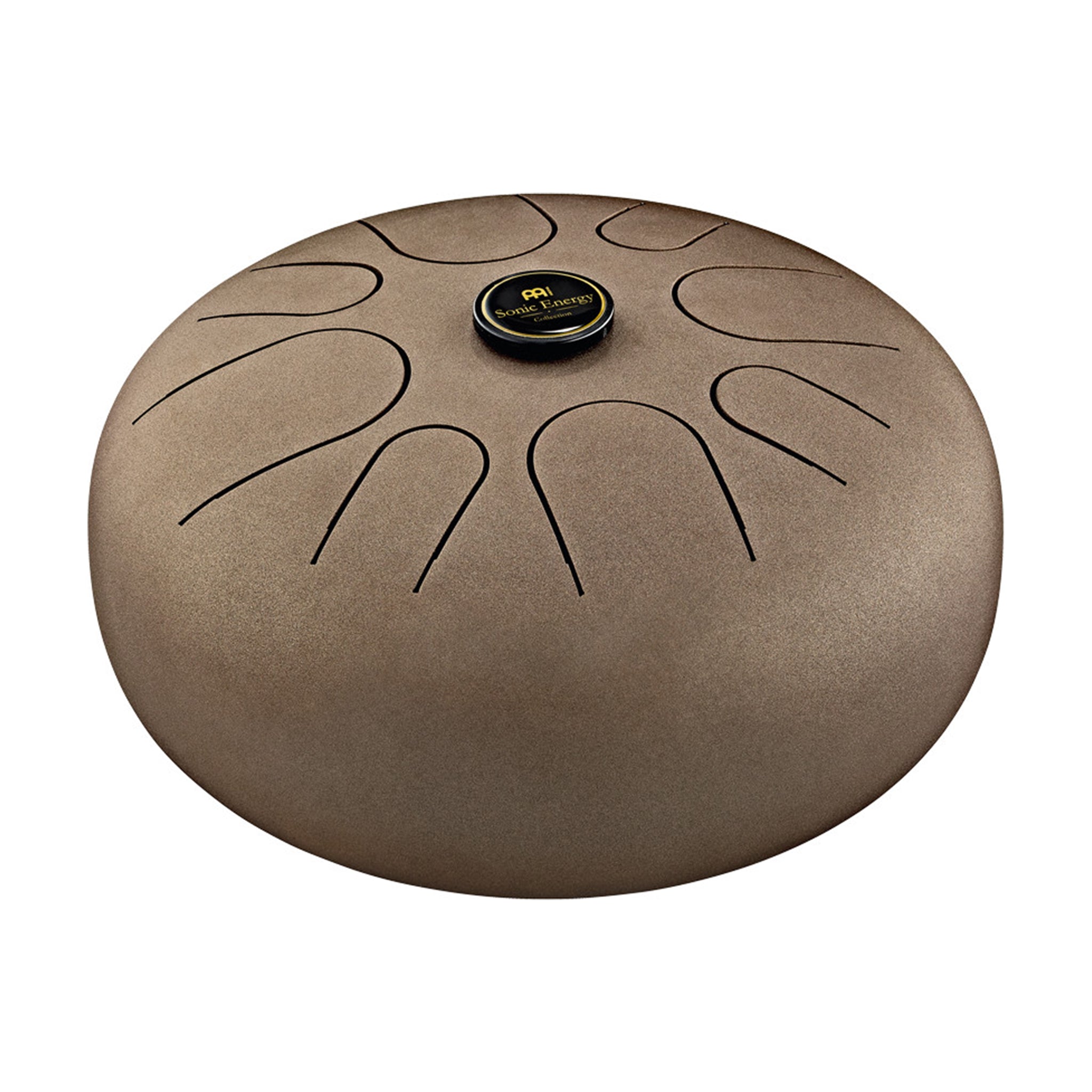 MEINL STD1VB Steel Tongue Drum, A-Minor (E4,D5,C4,A4,A3,G4,D4,C5), Vintage Brown