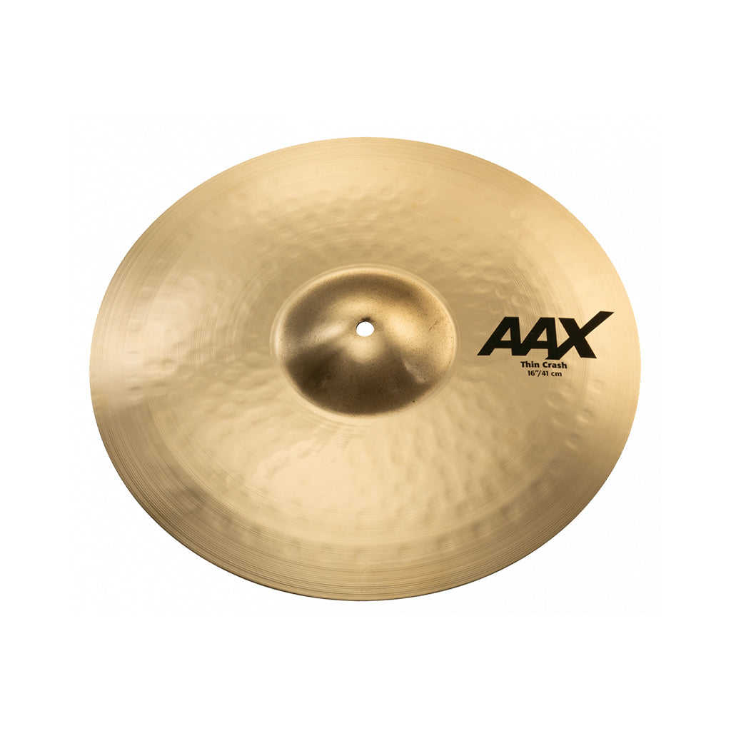 Sabian 21606XCB 16inch AAX Thin Crash Cymbal, Brilliant